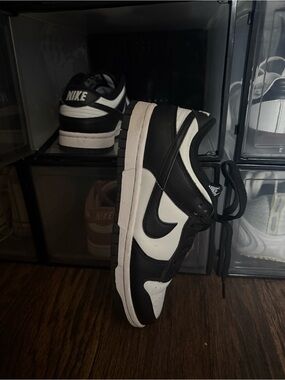 Nike Dunk Low — Black & White Leather Sneaker